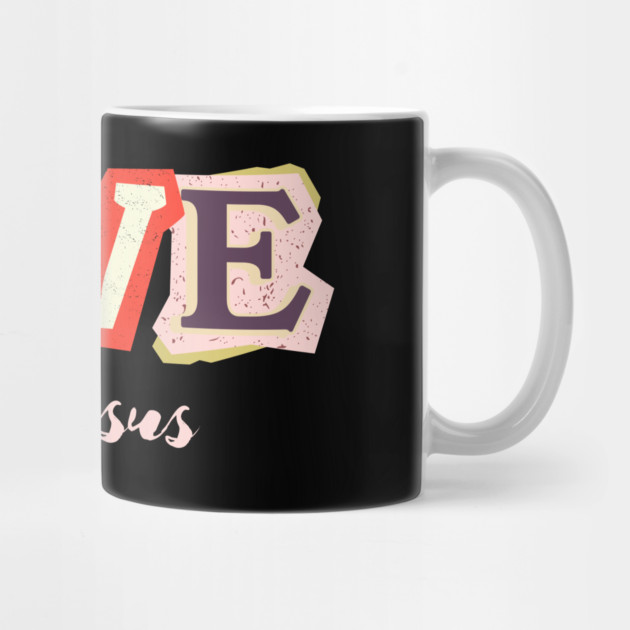 Coquette Bow Love Like Jesus Valentine's Day by The WYLD Tribe