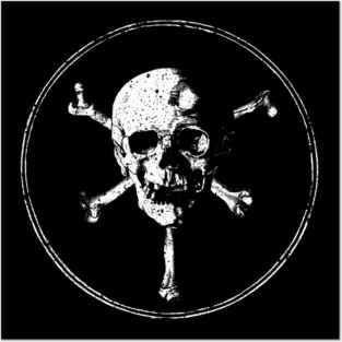 Skull & Crossbones Posters and Art
