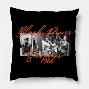 Black Power, Summer 1966 Pillow