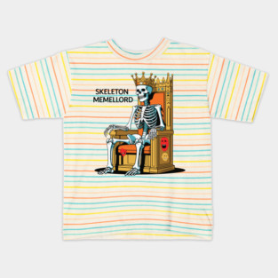 Skeleton Memellord Kids T-Shirt