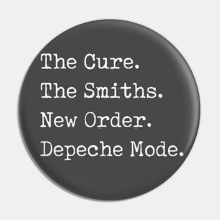 Post Punk Days 1 Pin