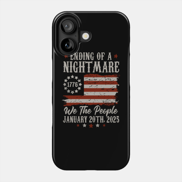 Donald Trump Inauguration Phone Case by QuirkyQuest Creations