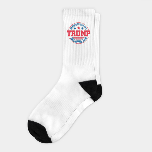 Donald Trump Inauguration Socks by QuirkyQuest Creations