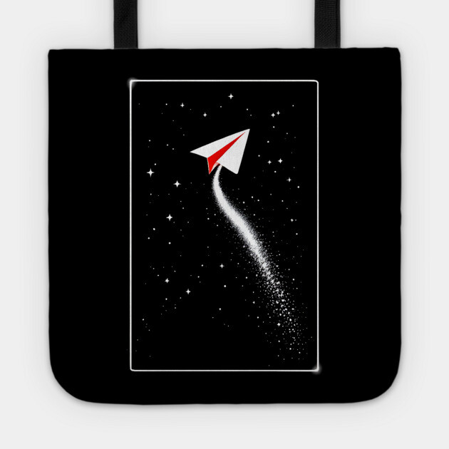 Night Flight Tote by MakerMind8.2