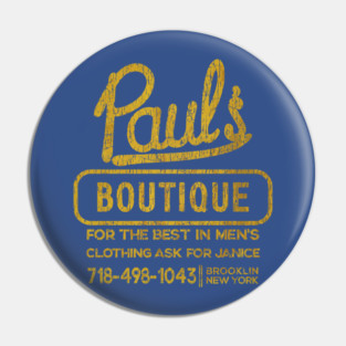 Paul's Boutique Pin