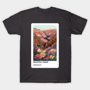 Beautiful Things Pantone Card T-Shirt