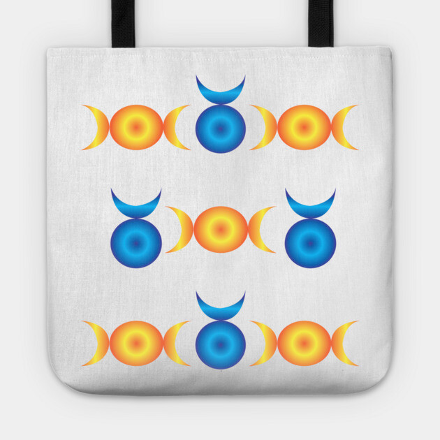 Pagan Symbols Tote by DickinsonDesign