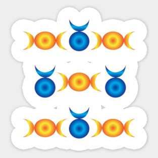 Pagan Symbols Sticker