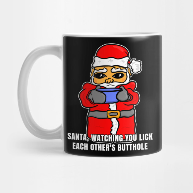 Santa Watching You Lick Each Others Butthole by belownormal