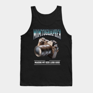 Momtographer Camera Lover Photography Enthusiast Design Tank Top