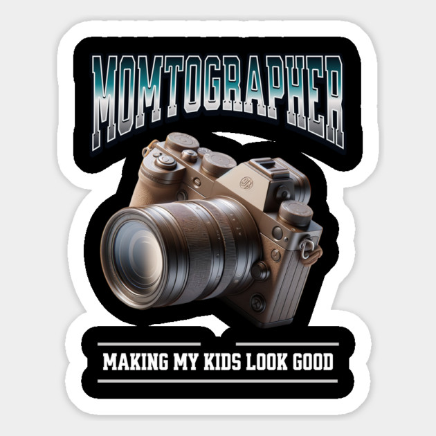 Momtographer Camera Lover Photography Enthusiast Design Magnet by Encouraging Influence