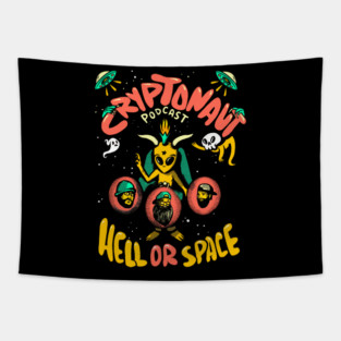 The Cryptonaut Podcast Hell Or Space 2025 Tapestry