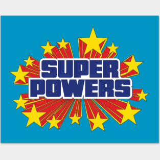 Super Powers Posters and Art