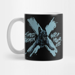 Speed Demon Belgian Malinois Mug