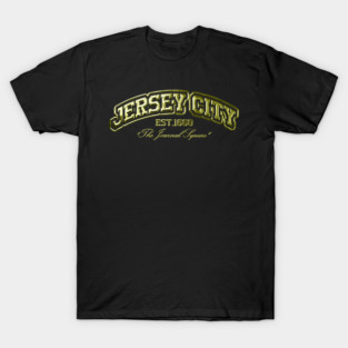 Jersey City Chrome Effect T-Shirt