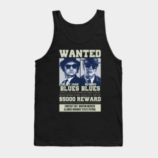 Wanted - The Blues Brothers Tank Top