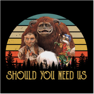 Vintage Labyrinth Should You Need Us Posters and Art