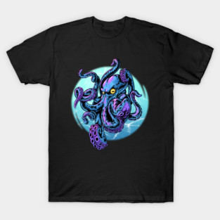 Crazy octopus T-Shirt