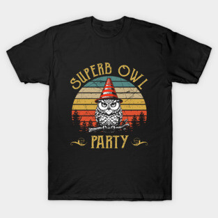 Vintage What We Do In The Shadow Superb Owl Party T-Shirt