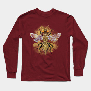 Steampunk Bee Long Sleeve T-Shirt