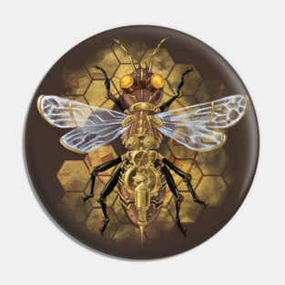 Steampunk Bee Pin