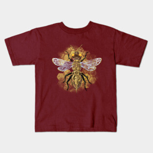 Steampunk Bee Kids T-Shirt