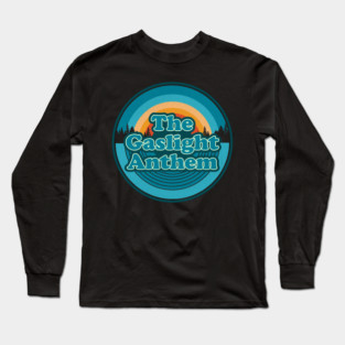 the gaslight anthem circle Long Sleeve T-Shirt