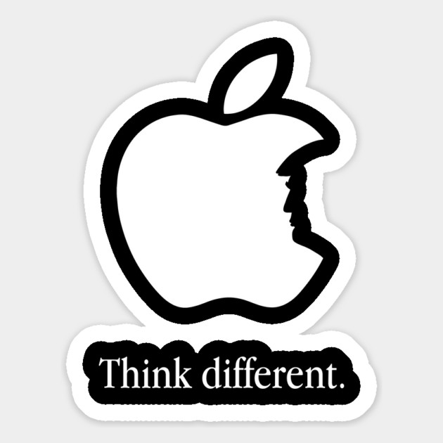 Think Different Trump Magnet by dumbshirts