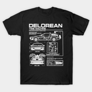 DeLorean - Time Machine T-Shirt