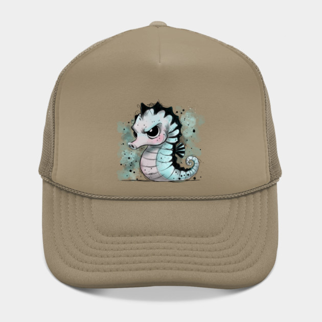 Grumpy Seahorse by H. R. Sinclair