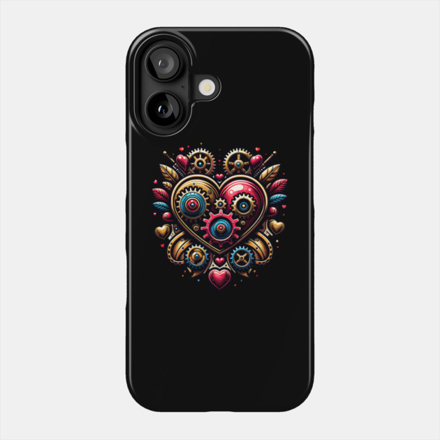 Steampunk Heart Phone Case by HolidayBug