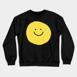 Cute Smiley Face Emoji Crewneck Sweatshirt
