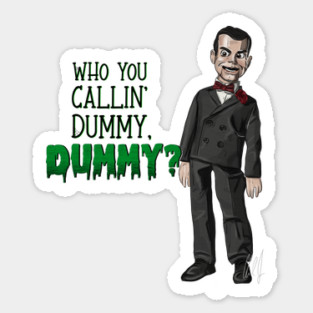 Goosebumps: Dummy? Sticker