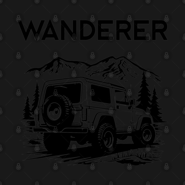 Wanderer Off-Road Outdoor Adventure Free Spirit by Anticorporati