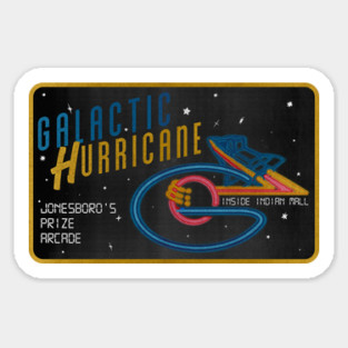 Galactic Hurricane Sticker