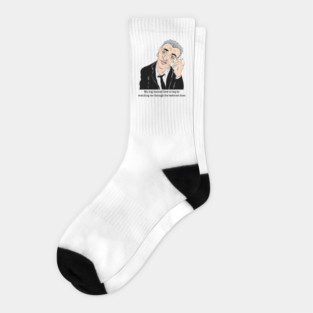 RODNEY DANGERFIELD COMEDIAN FAN ART!! Socks