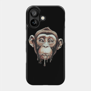 Picture of a Monkey Sweating Phone Case