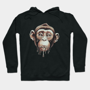 Picture of a Monkey Sweating Hoodie