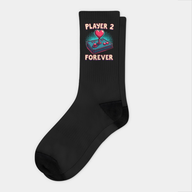 Player 2 Forever Socks by Urbanprint
