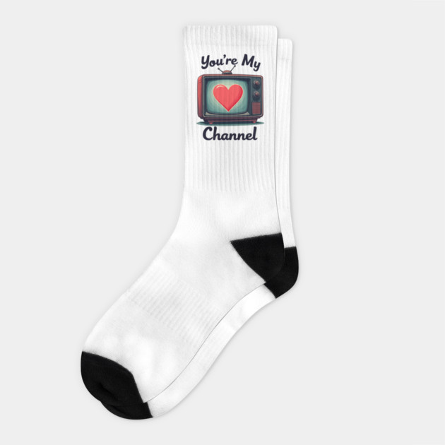 You're My Channel Socks by Urbanprint
