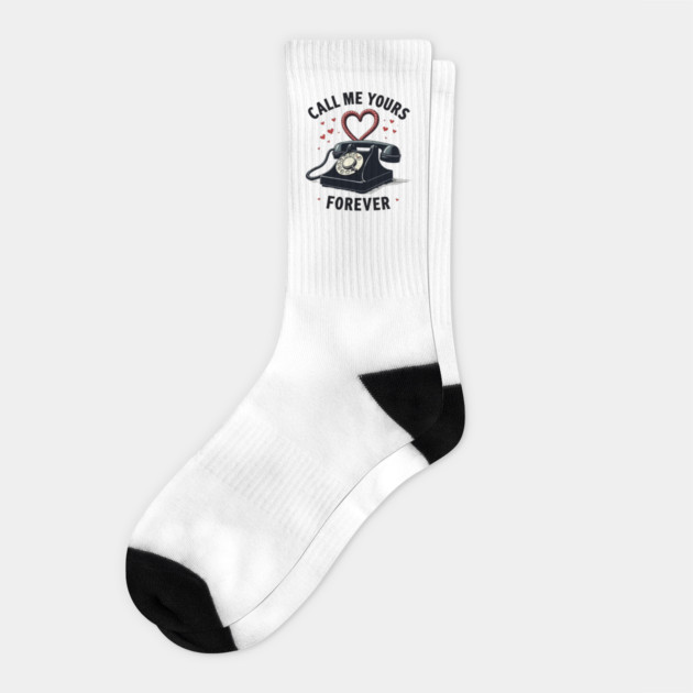 Call Me Yours Forever Socks by Urbanprint