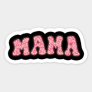 Hearts Pattern Valentine's Day Mama Magnet