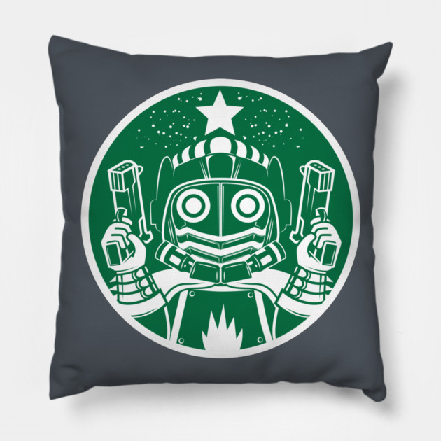 Galactic Coffee Pillow by LavaLamp