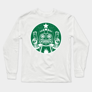 Galactic Coffee Long Sleeve T-Shirt