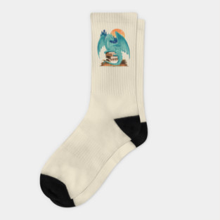 Book of Dragon and Fantasy Socks