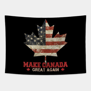 make canada great again vintage 2025 Tapestry