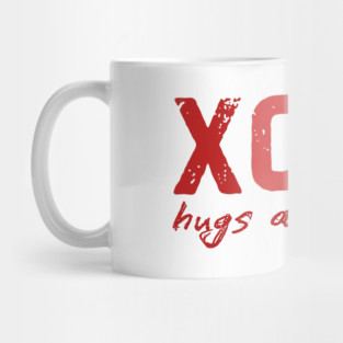 XOXO Hugs And Kisses Valentine's Day Mug