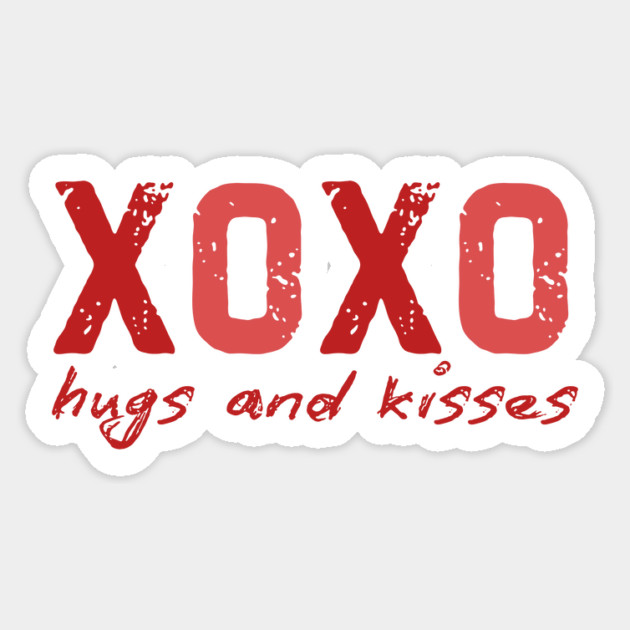 XOXO Hugs And Kisses Valentine's Day Sticker by The WYLD Tribe