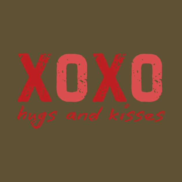 XOXO Hugs And Kisses Valentine's Day by The WYLD Tribe