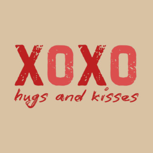 XOXO Hugs And Kisses Valentine's Day T-Shirt